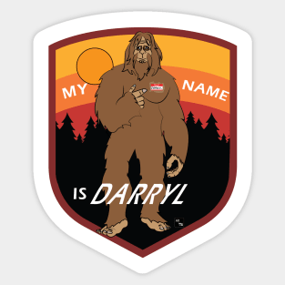 Bigfoot Darryl Sticker